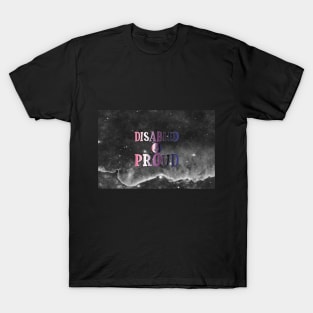 Disabled and Proud: Genderfluid T-Shirt